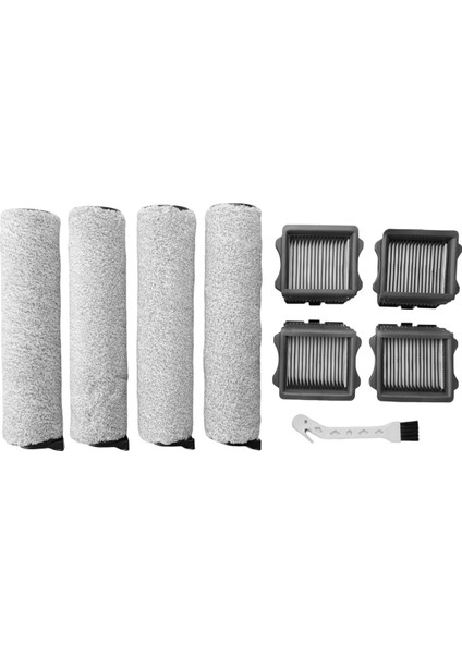 Tineco Ifloor 3 ve Floor One S3 Akülü Islak Kuru Elektrikli Süpürge Parçaları Için Yedek Fırça Ruloları ve Vakum Filtreleri (Yurt Dışından)