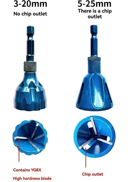 Adet Vida Çapak Alma Pahlı Silindirik Pah Kırma Bıçağı (Yurt Dışından) fırsatları