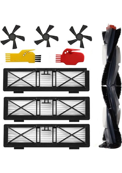 Ana Yan Fırça Hepa Filtre Neato Botvac D Serisi D7 D85 D3 D4 D5 D6 D75 D80 Robotlu Süpürge (Yurt Dışından)