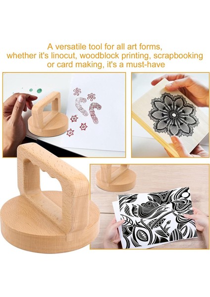 Baskı Yapımı Için Ahşap Baren, Kayın Blok Baskı Aleti (Yurt Dışından) indirimleri