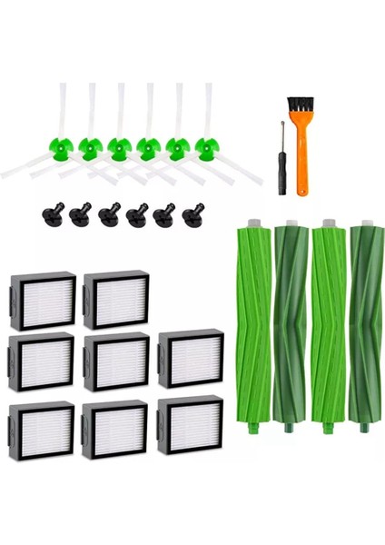 Elektrikli Süpürge Aksesuarları Kiti I7 Yedek Parça Filtresi Irobot Roomba Için Uyumlu I7 I7+/ı7 Plus E5 E6E7 Serisi (Yurt Dışından)