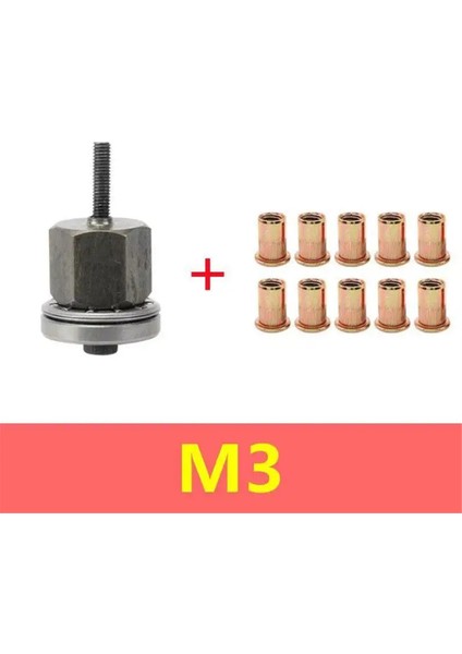 Manuel Perçin Vida Perçin Makinesi Perçin Somunu Aleti M3 (Yurt Dışından) fiyatları