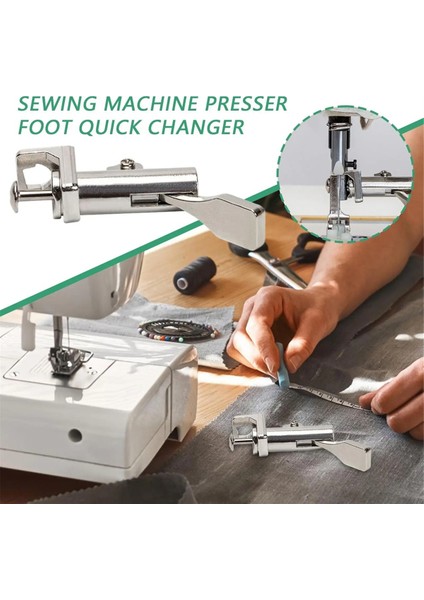 Dikiş Makinesi Baskı Ayağı Değiştirici Hızlı Kolay Değiştirme Kelepçe Tutucu (Yurt Dışından) fiyatları