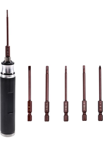 6'sı 1 Arada Altıgen Tornavida 1,5/2,0/2,5/3,0 mm Tamir Takım Seti (Yurt Dışından)