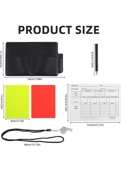 Futbol Hakem Kiti, Uyarı Futbol Hakem Kiti (Yurt Dışından) modelleri