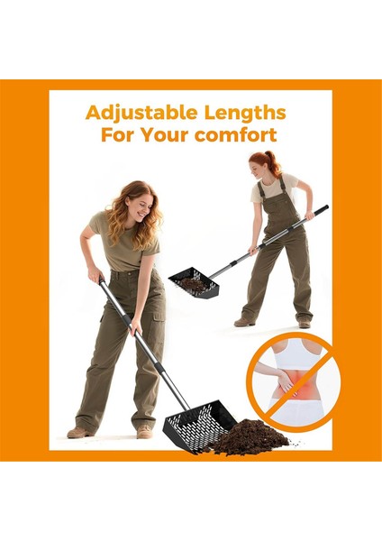 Tavuk Dışkısı Kepçesi, 10 Inç Kum Eleme Küreği (Yurt Dışından) indirimleri