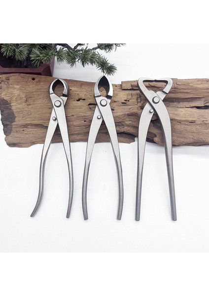 Set Bonsai Modelleme Araçları Yuvarlak Ağızlı Makas + Eğimli Makas (Yurt Dışından) modelleri