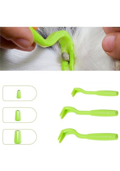 Köpekler ve Kediler Için Saklama Kutulu 7 Parçalı Kene Çıkarma Aleti Seti (Yurt Dışından) fiyatları