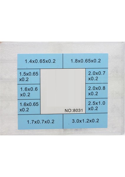 1,4 mm - 3,0 mm 10 Boyutlu Metal Saat Itici Düğme Klipsi (Yurt Dışından)