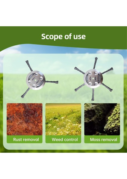 Çelik Tel Kesme Başlığı, 6 Inç Tel Ot Kesme Başlığı (Yurt Dışından) indirimleri