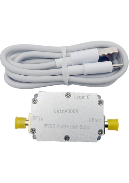 Yüksek Düzlük Amplifikatörü 30DB Kazançlı Rf Sürücü Sinyal Alıcısı 30DB (Yurt Dışından)