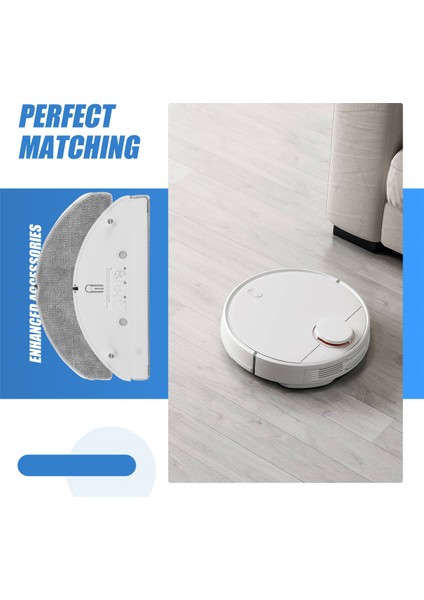 Xiaomi Mijia Süpürme ve Paspaslama Robotu 3c Gelişmiş Sürüm Aksesuarları E10/C103 Paspas Tutucu (Yurt Dışından) indirimleri