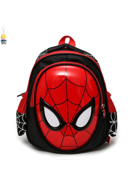 Çocuk Çantası Örümcek Adam Okul Çantası Anaokulu Erkek Çift Omuz Yumurta Kabuğu Çantası (Yurt Dışından)