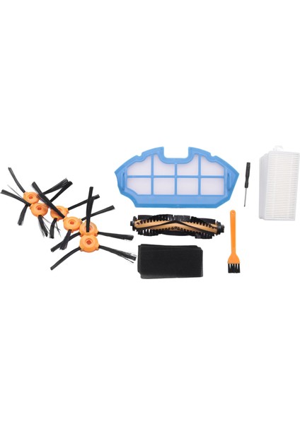 Ecovacs Deebot N79S N79 Robotik Elektrikli Süpürge Filtreleri, Yan Fırçalar, Ana Fırça, Birincil Filtre Aksesuarları Değiştirme Parça Seti Için 16 Paket Aksesuar Seti (Yurt Dışından)