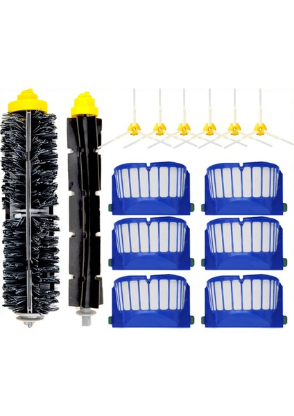 Ana Yan Fırça Filtresi Irobot Roomba 600 Serisi 601 610 620 630 631 650 651 655 660 585 595 680 Elektrikli Süpürge (Yurt Dışından)