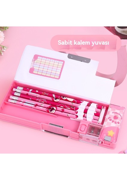 Yeni Disney Çocuk Kırtasiye Kutusu Ilkokul Öğrencileri Karikatür Plastik Kalem Kutusu Kalem Kutusu Okul (Yurt Dışından) modelleri