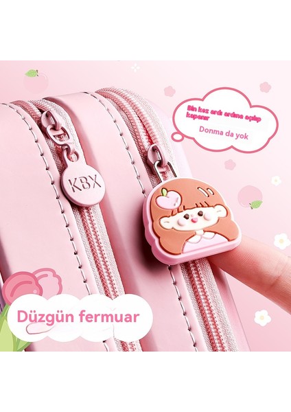 Yeni Ilkokul Öğrencileri Çift Katlı Üç Boyutlu 3D Kalem Kutusu, Yüksek Görünümlü Büyük Kapasiteli Kırtasiye Çizgi Film Kırtasiye Kutusu Malzemeleri Kalem Kutusu (Yurt Dışından) modelleri