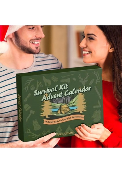 Hayatta Kalma Kiti 24 Günlük Noel Geri Sayımı Harika Ekipmanlar 2025 Araç Seti (Yurt Dışından) fiyatları