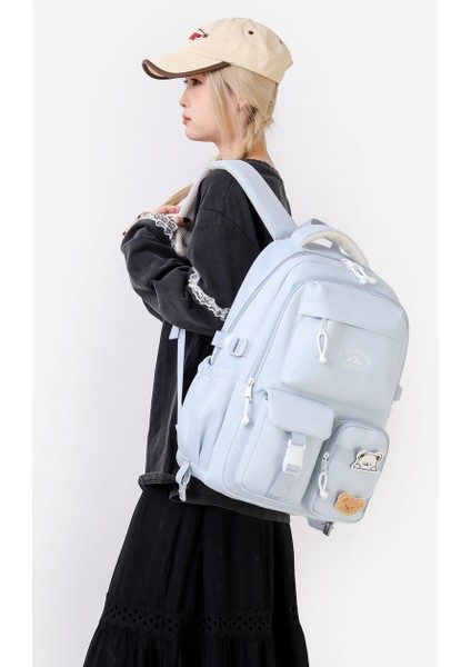 Yeni Japon Ins Kolej Tarzı Okul Çantası Kadın Büyük Kapasiteli Sırt Çantası Ortaokul Kızları Lise Öğrencisi Sırt Çantası 2025 Yeni Stil (Yurt Dışından) fırsatları