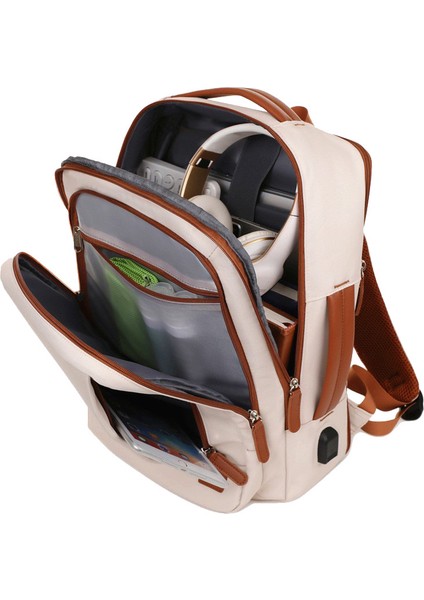 Erkekler ve Kadınlar Için Yeni Rahat Sırt Çantası, Üst Düzey Moda Sırt Çantası, Su Geçirmez Bilgisayar Çantası, Büyük Kapasiteli (Yurt Dışından) modelleri