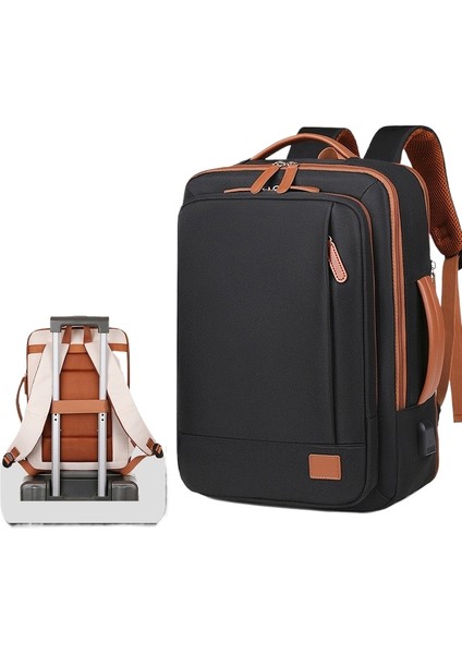 Erkekler ve Kadınlar Için Yeni Rahat Sırt Çantası, Üst Düzey Moda Sırt Çantası, Su Geçirmez Bilgisayar Çantası, Büyük Kapasiteli (Yurt Dışından)