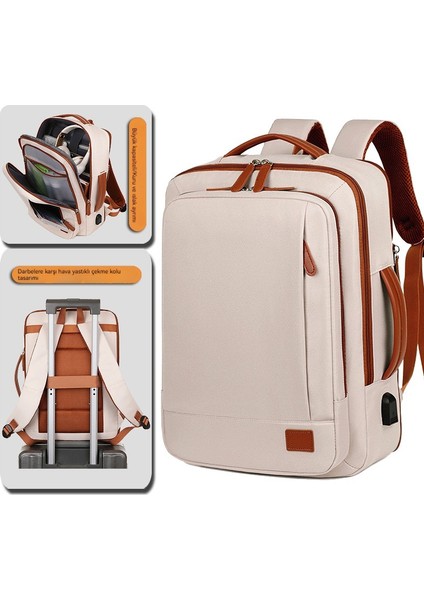 Erkekler ve Kadınlar Için Yeni Rahat Sırt Çantası, Üst Düzey Moda Sırt Çantası, Su Geçirmez Bilgisayar Çantası, Büyük Kapasiteli (Yurt Dışından) fırsatları