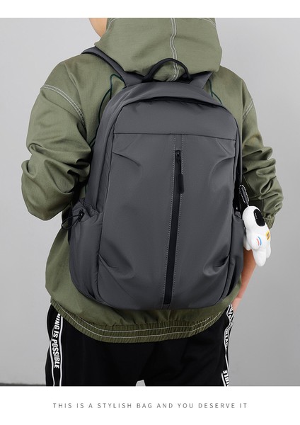 Yeni Sırt Çantası Büyük Kapasiteli Hafif Okul Çantası Kadın Sırt Çantası Yüksek Görünümlü Okul Çantası Ortaokul Öğrencileri Erkek Sırt Çantası Eğlence Seyahat (Yurt Dışından) fırsatları