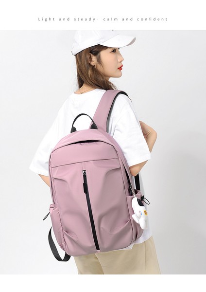 Yeni Sırt Çantası Büyük Kapasiteli Hafif Okul Çantası Kadın Sırt Çantası Yüksek Görünümlü Okul Çantası Ortaokul Öğrencileri Erkek Sırt Çantası Eğlence Seyahat (Yurt Dışından) modelleri