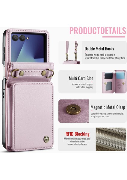 Samsung Galaxy Z Flip7 Için Rfıd Hırsızlık Önleyici Telefon Kılıfı (Yurt Dışından) fiyatları