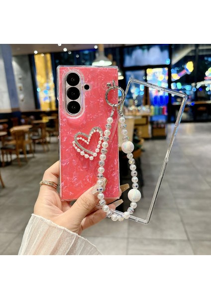 Samsung Galaxy Z Fold7 5g Için Sedefli Shl Dokulu Kılıf (Yurt Dışından) fırsatları