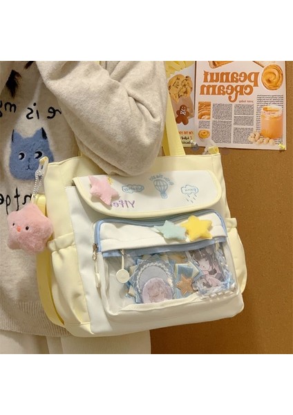 Yeni Kanvas Çanta Kadın Omuz Küçük Taze Çok Yönlü Ağrı Çantası Kitap Çantası Büyük Kapasiteli El Çantası Ders Çantası Öğrenci Çapraz Çanta (Yurt Dışından) fiyatları