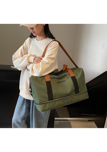 Yeni Yoga Fitness Çantası Kısa Mesafeli Iş Gezisi Büyük Kapasiteli Bagaj Depolama Çantası Su Geçirmez Bağımsız (Yurt Dışından) fiyatları