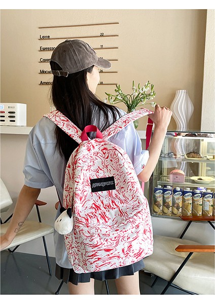 Yeni Kore Tarzı Yüksek Görünümlü Büyük Kapasiteli Çok Bölmeli Okul Çantası, Gündelik Moda, Basit ve Çok Yönlü Modaya Uygun Sırt Çantası (Yurt Dışından) fiyatları