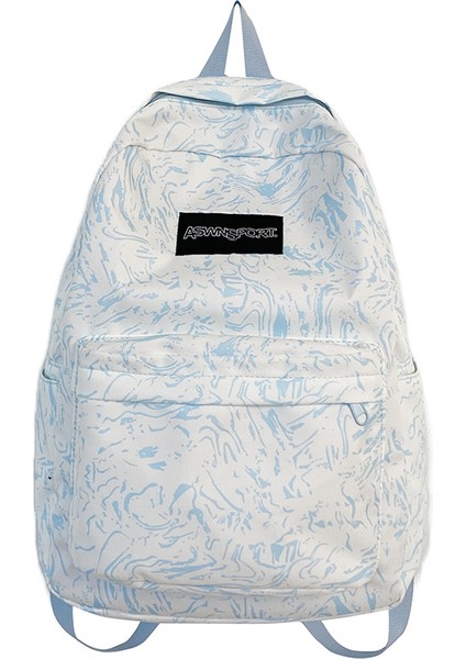 Yeni Kore Tarzı Yüksek Görünümlü Büyük Kapasiteli Çok Bölmeli Okul Çantası, Gündelik Moda, Basit ve Çok Yönlü Modaya Uygun Sırt Çantası (Yurt Dışından)