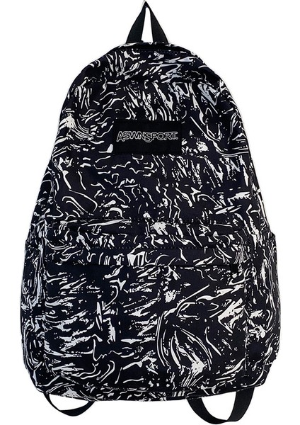 Yeni Kore Tarzı Yüksek Görünümlü Büyük Kapasiteli Çok Bölmeli Okul Çantası, Gündelik Moda, Basit ve Çok Yönlü Modaya Uygun Sırt Çantası (Yurt Dışından)