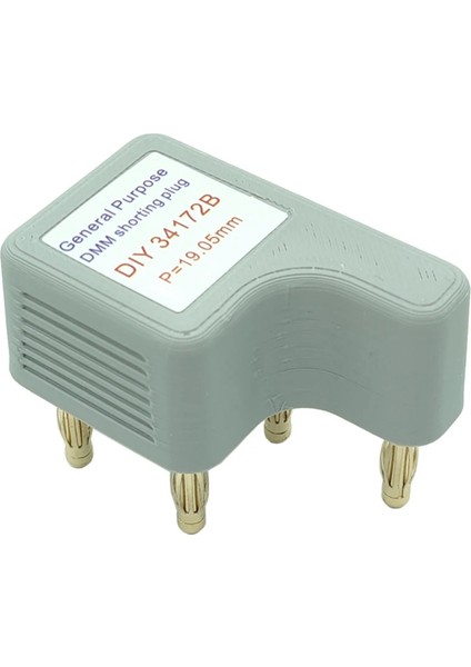 Yeni Kendin Yap 34172B Dmm Kısa Ek Parça 4 Kablolu Kısa Fiş Standart Direnç (Yurt Dışından)