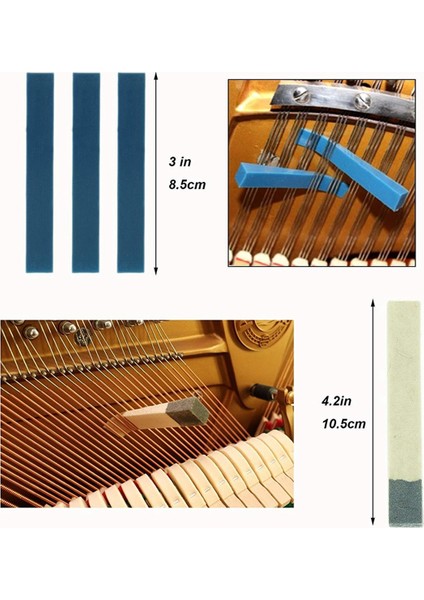 16 Parça Piyano Akort Seti Profesyonel Akort Anahtarı Çekiç Cımbız (Yurt Dışından) fırsatları