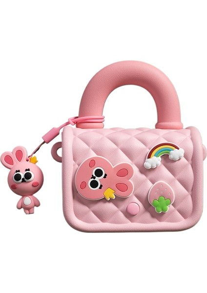 Yeni Kewu Cool Dopamin Çocuk Çantası Çapraz Omuz Küçük Çanta Erkek ve Kız Prenses Sevimli Elbise Taşınabilir Para Cüzdanı (Yurt Dışından)