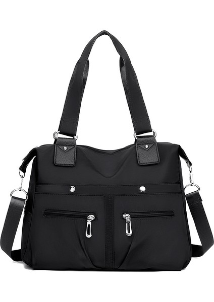 Moda Hafif Oxford Kumaş Postacı Çantası Kore Tarzı Bayan Büyük Kapasiteli Su Geçirmez Seyahat Çantası Alışveriş Çantası Omuz Çantası (Yurt Dışından)