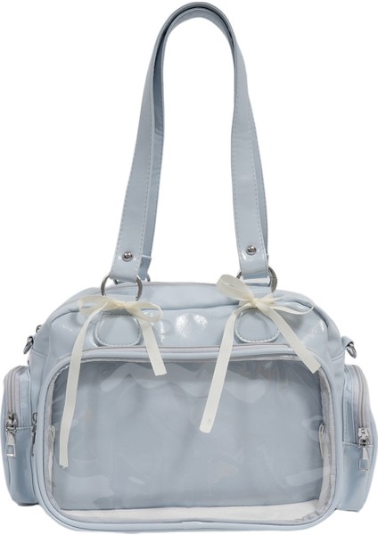 Yeni Çapraz Gövde Darı Günlük Çok Yönlü Şeffaf Bebek Çantası Tek Omuz Tuval Büyük Kapasiteli Kampüs Işe Gidip Gelme Ağrı Çantası Küçük Yemek Ağrı Çantası (Yurt Dışından)