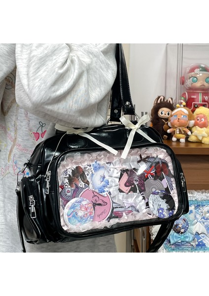 Yeni Çapraz Gövde Darı Günlük Çok Yönlü Şeffaf Bebek Çantası Tek Omuz Tuval Büyük Kapasiteli Kampüs Işe Gidip Gelme Ağrı Çantası Küçük Yemek Ağrı Çantası (Yurt Dışından) fiyatları