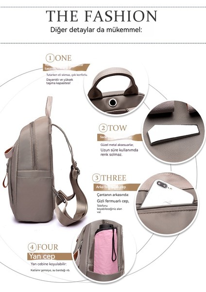 Yeni Sırt Çantası Kadın Moda Trend Sokak Oxford Kumaş Çantası Ortaokul Öğrencisi Okul Çantası Sırt (Yurt Dışından) fiyatları