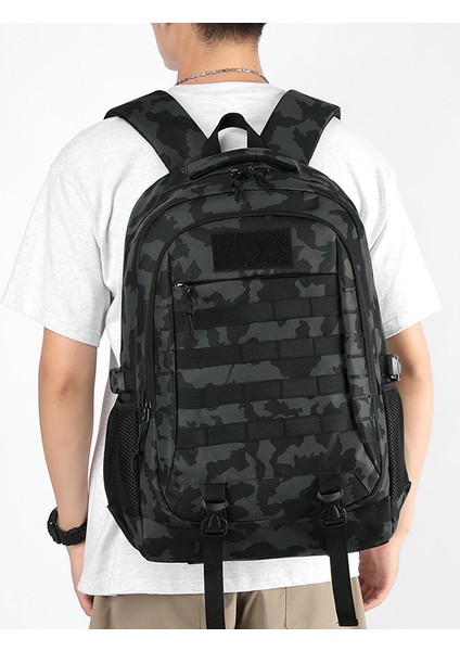 Açık Hava Taktik Sırt Çantası Eğlence Seyahat Dağcılık Çantası Kamuflaj Büyük Kapasiteli Öğrenci Çok Işlevli Sırt Çantası (Yurt Dışından) indirimleri