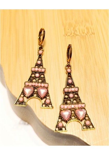 Lüks Renkli Figürlü Otantik Küpe