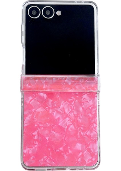 Samsung Galaxy Z Flip7 5g Için Inci Desenli Shl Dokulu Kılıf (Yurt Dışından)