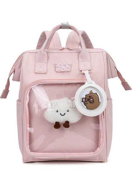 Yeni Orijinal Japon Anne Ağrı Omuz Ağrı Çantası Kadınlar Büyük Kapasiteli Günlük Iki Boyutlu Sırt Çantası Okul Çantası (Yurt Dışından)