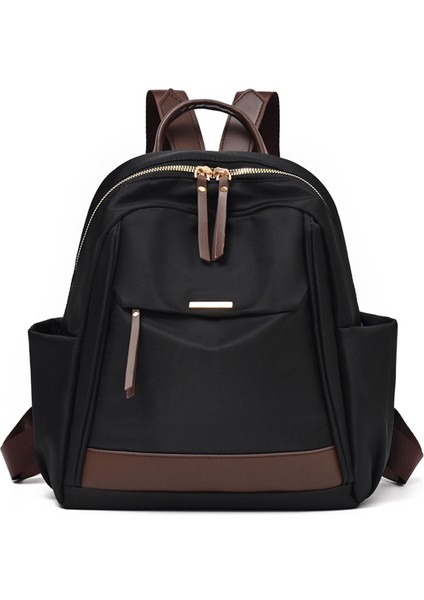 2025 Yeni Bayanlar Sırt Çantası Büyük Kapasiteli Hafif Gündelik Seyahat Sırt Çantası Naylon Basit Başliyö Öğrenci Okul (Yurt Dışından)