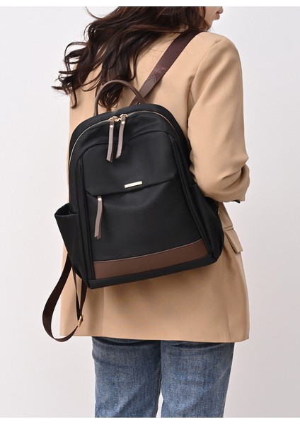 2025 Yeni Bayanlar Sırt Çantası Büyük Kapasiteli Hafif Gündelik Seyahat Sırt Çantası Naylon Basit Başliyö Öğrenci Okul (Yurt Dışından) modelleri