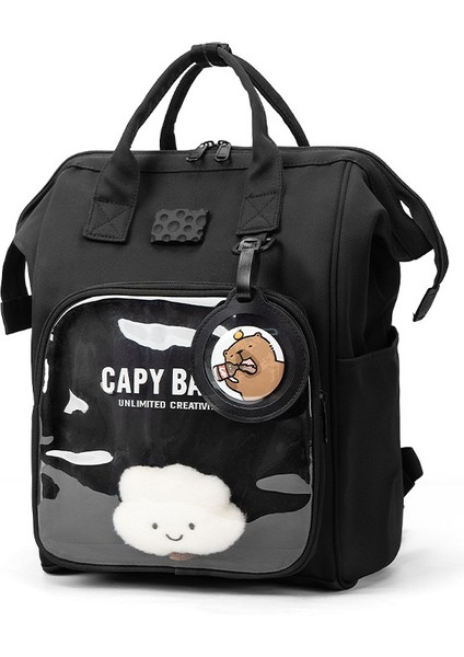 Yeni Orijinal Japon Anne Ağrı Omuz Ağrı Çantası Kadınlar Büyük Kapasiteli Günlük Iki Boyutlu Sırt Çantası Okul Çantası (Yurt Dışından)