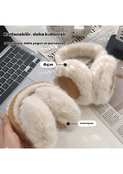 Isıtmalı Peluş Bisiklet Kulak Koruyucu Kulaklık (Yurt Dışından) fırsatları
